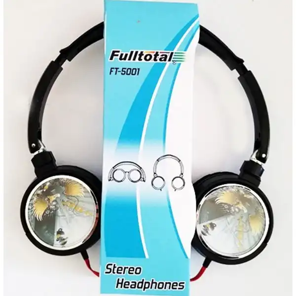 AURICULAR C/ARO FULLTOTAL FT-5001 CABLE PLANO  P/M