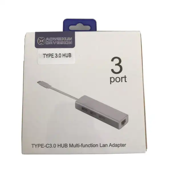 TYPE C HUB 3.0 + LAN