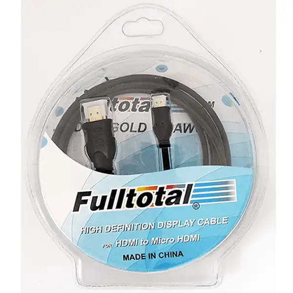 CABLE HDMI-MICROHDMI FULLTOTAL 2M