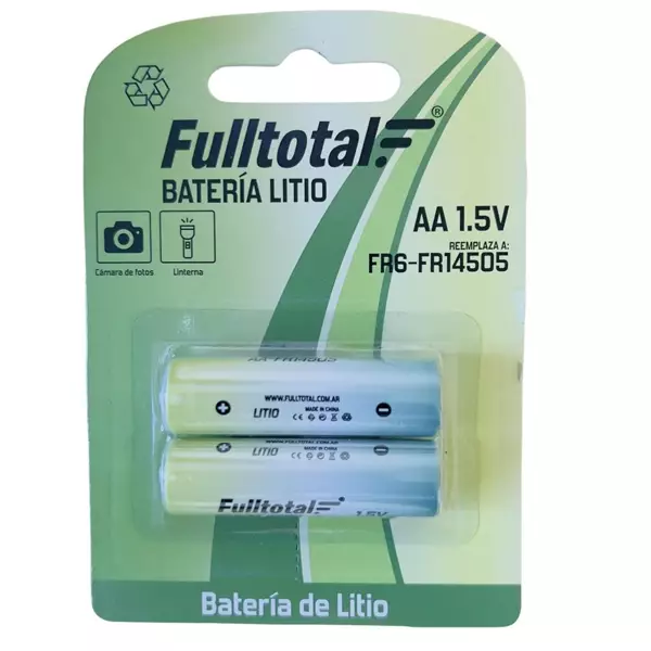 PILA AA FULLTOTAL LITIO 1.5V