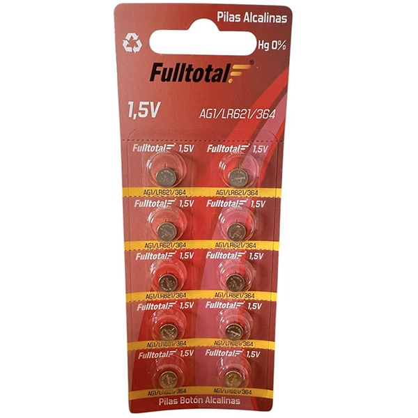 PILA AG1 ALCALINA FULLTOTAL