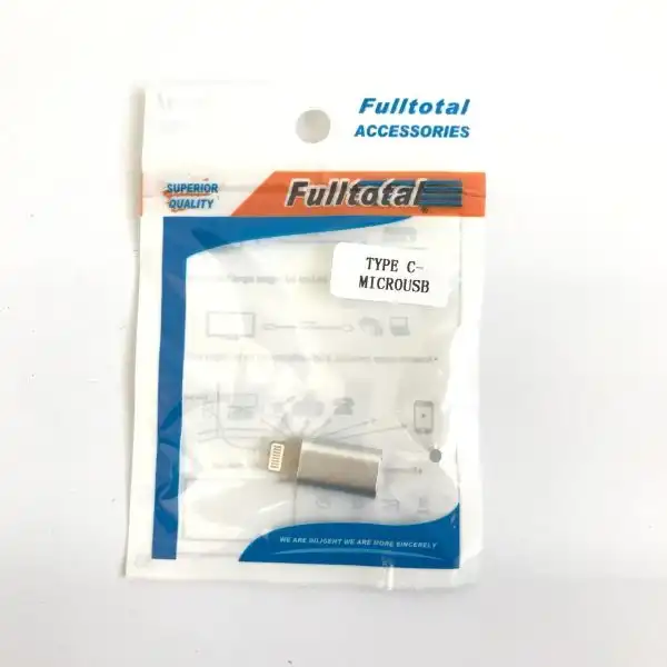 ADAPTADOR MICRO USB A LIGHTNING FULLTOTAL