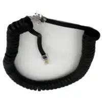 CABLE ESPIRAL.PLUG-PLUG 4 ALAMBRES 2MTS NEGRO