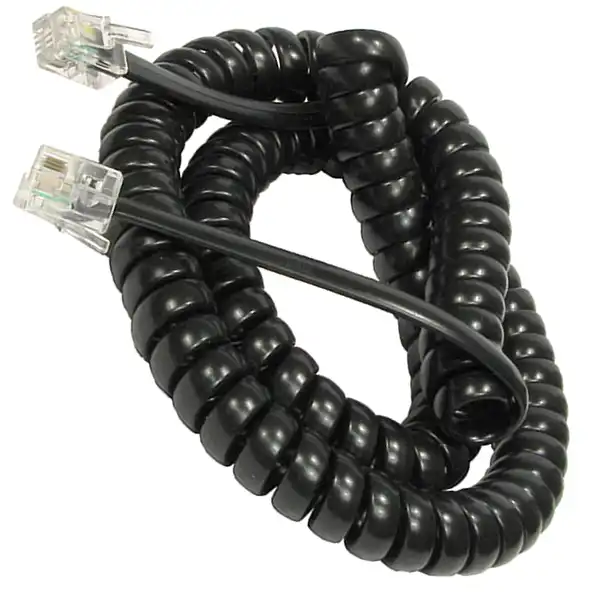 CABLE ESPIRAL PLUG A PLUG 4 ALAMBRES 4 MTS