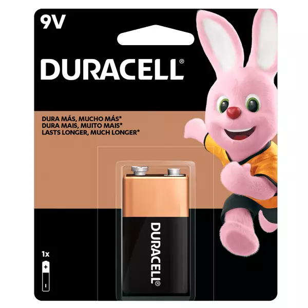 BATERIA 9V DURACELL ALCALINA