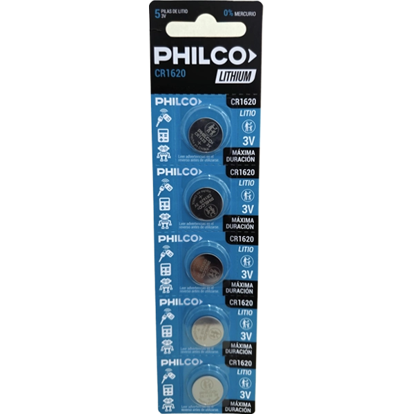 PILA PHILCO CR1620 B5 (100)