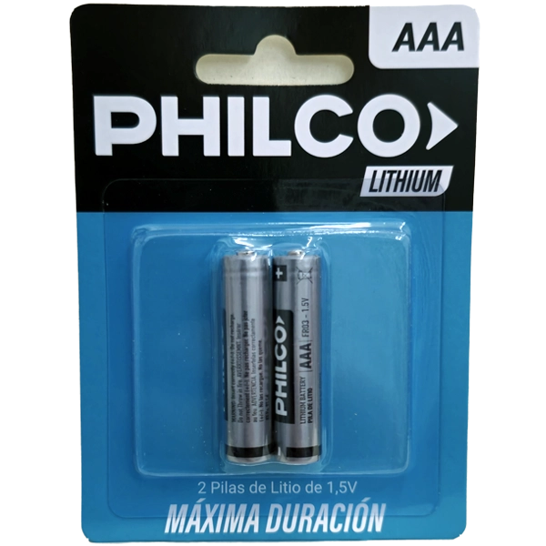 PILA PHILCO LITIO AAA B2