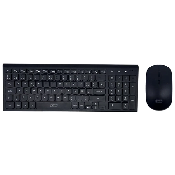 *COMBO TECLADO Y MOUSE OFFICE DUO GTC CBG-026 NEGRO