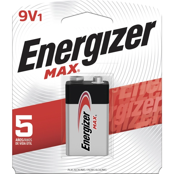 BATERIA 9V ENERGIZER ALCALINA E522