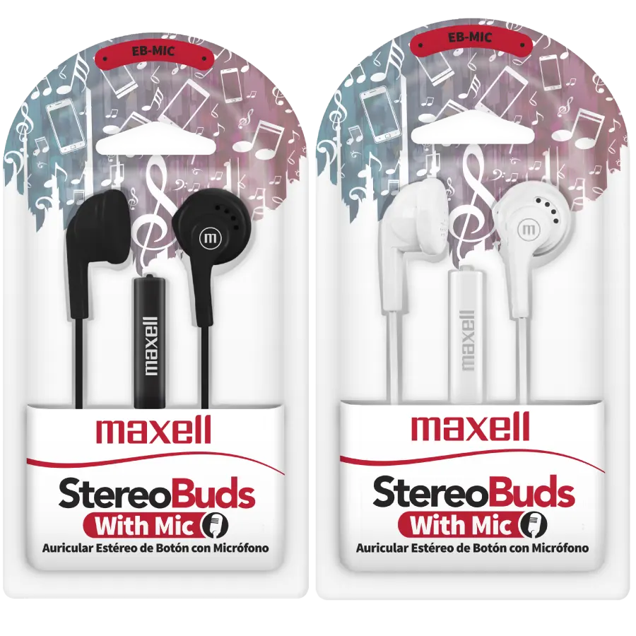 AURICULAR MAXELL EB-95 CON MICROFONO