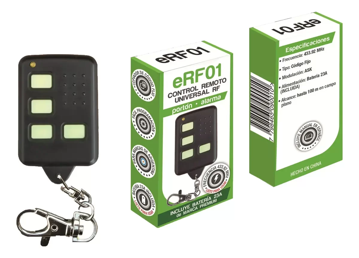 ERF01-AUTOPROGRAMABLE 433.92 MHZ