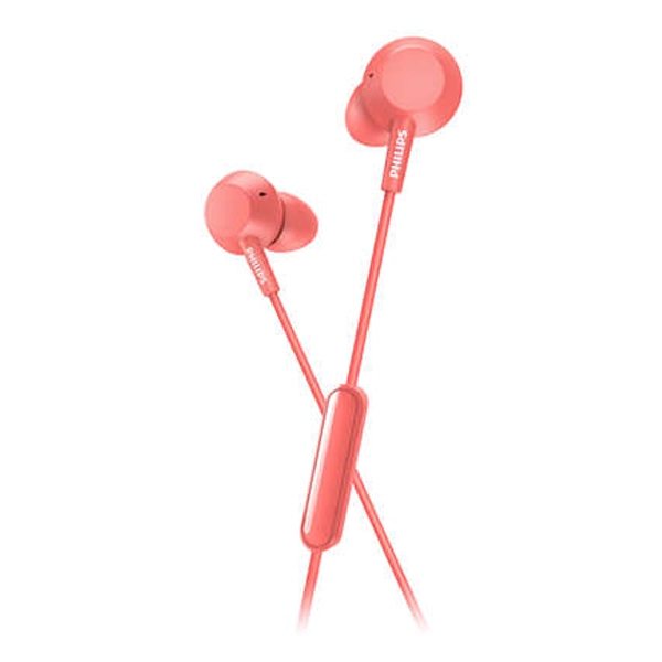 AURICULARES PHILIPS TAE-4105RD/00 ROJO BIG C/MIC