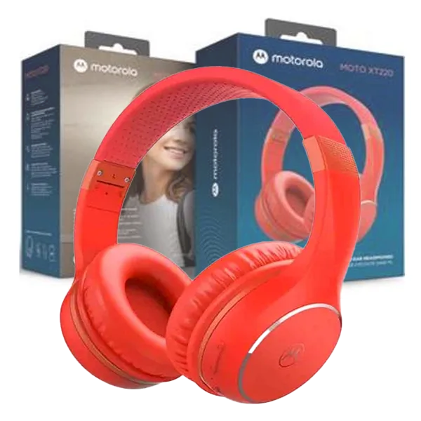 *AURICULAR MOTOROLA PULSE ESCAPE XT220 ROJO