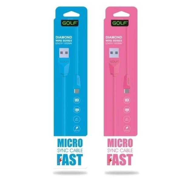 CABLE USB MICROUSB 1 METRO GOLF