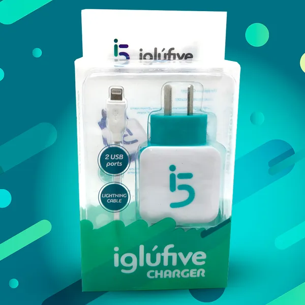 CARGADOR PARA CELULAR IGLU6 - IPHONE