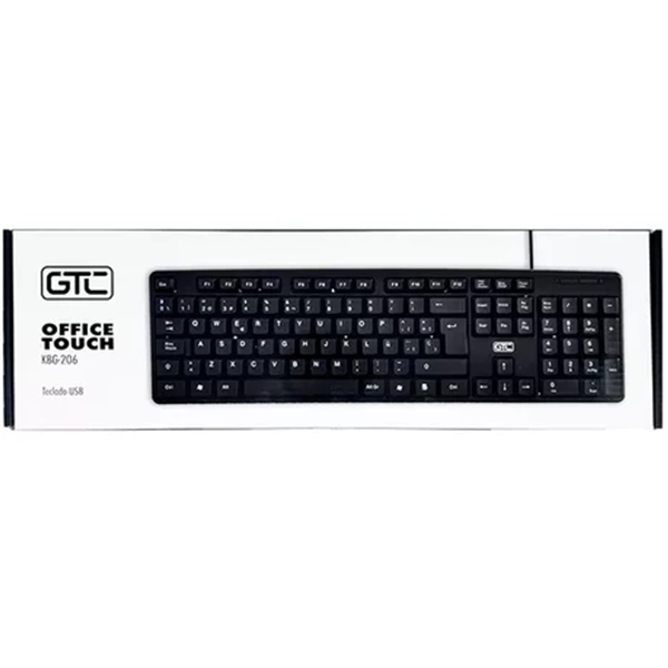 *TECLADO OFFICE TOUCH GTC KBG-206