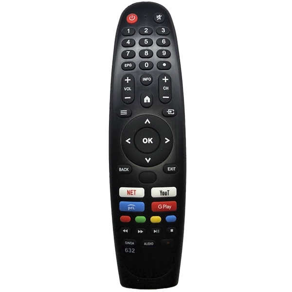*CONTROL REMOTO LCD LED CLA RC-632