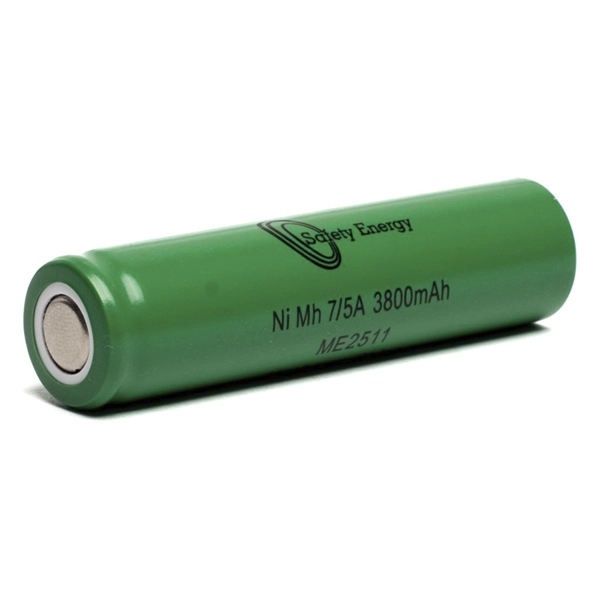 PILA RECARGABLE 7/5 A INDUSTRIAL, NI-MH, 3800MAH
