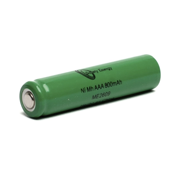 PILA RECARGABLE AAA INDUSTRIAL, NI-MH, 800MAH