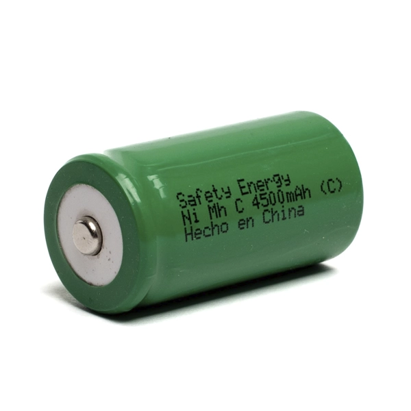 PILA RECARGABLE C CON TETON INDUSTRIAL, NI-MH, 4500MAH