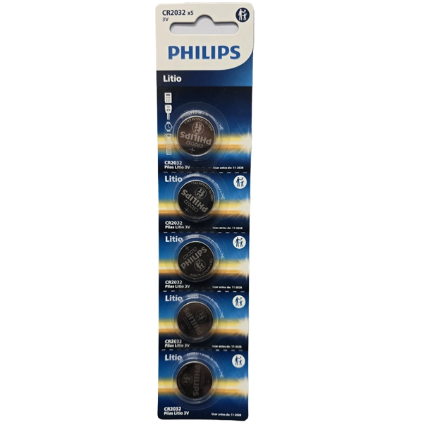 PILA LITIO CR2032 PHILIPS BL5
