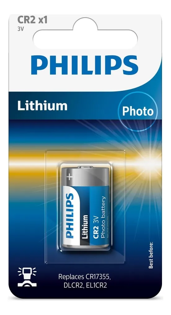PILA LITIO PHILIPS 3.0 V CR2