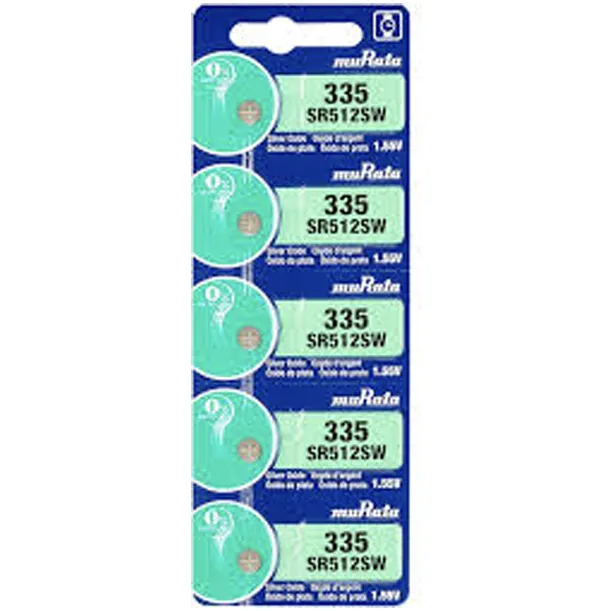 PILA OXIDO DE PLATA MURATA 335