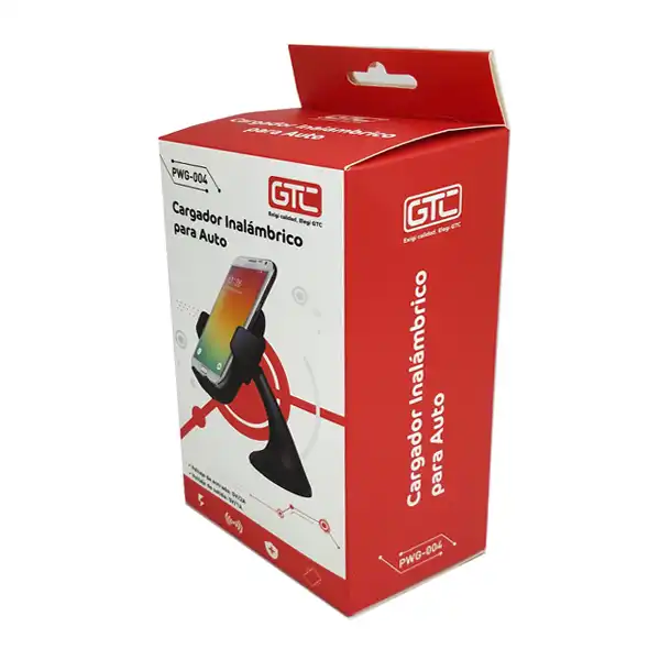 CARGADOR INALAMBRICO PARA AUTO GTC