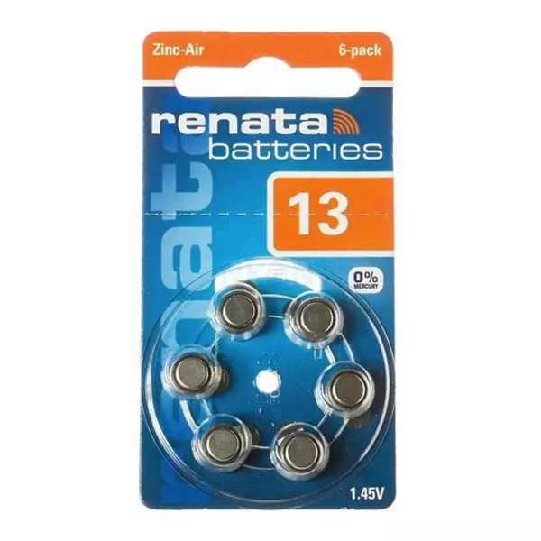 PILA RENATA AUDIOLOGIA ZINC-AIRE 13