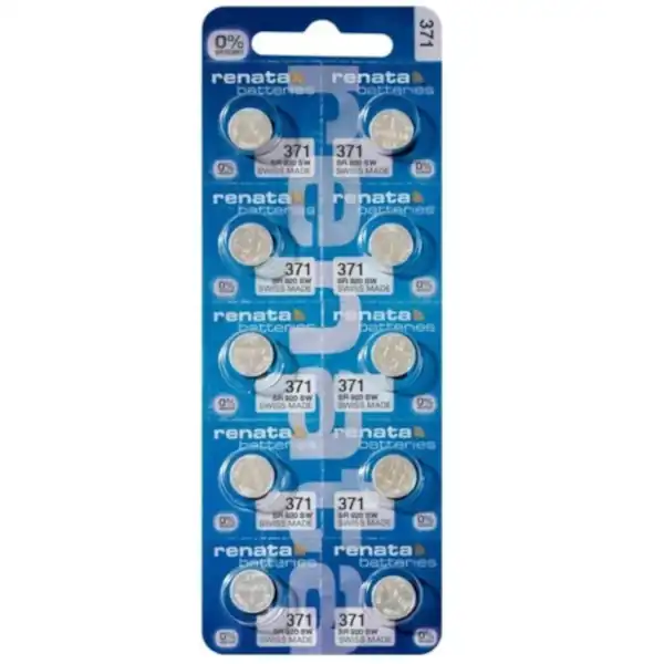 PILA OXIDO DE PLATA RENATA 371 SR920SW