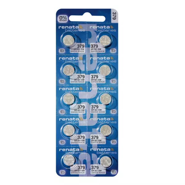 PILA OXIDO DE PLATA RENATA 379 SR521SW