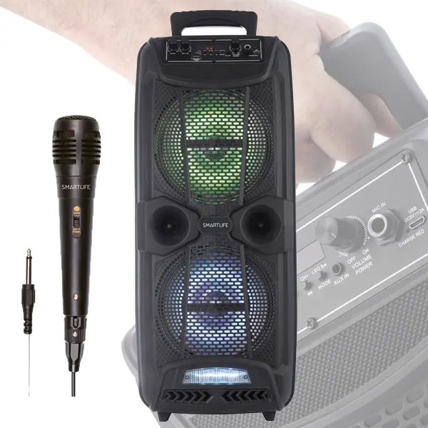 PARTYBOX SMARTLIFE 2 VIAS 8" 15W SL-PB208015
