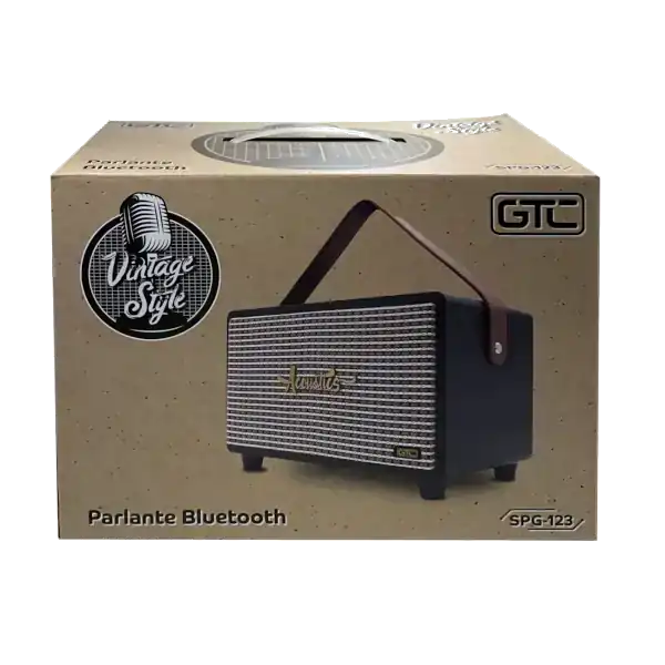 PARLANTE BLUETOOTH VINTAGE STYLE SPG-123