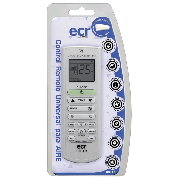 *CONTROL REMOTO UNIVERSAL AIRE ACONDICIONADO