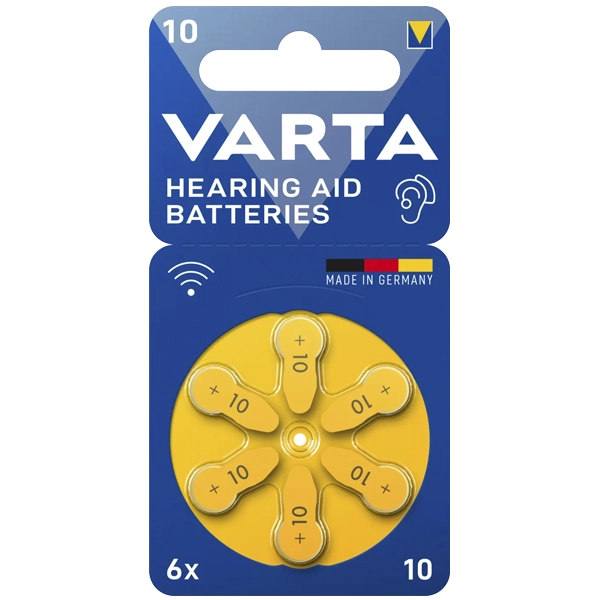 PILA AUDIFONO VARTA 10