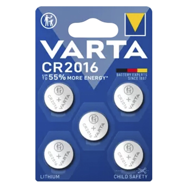 PILA DE LITIO VARTA 2016 BL1