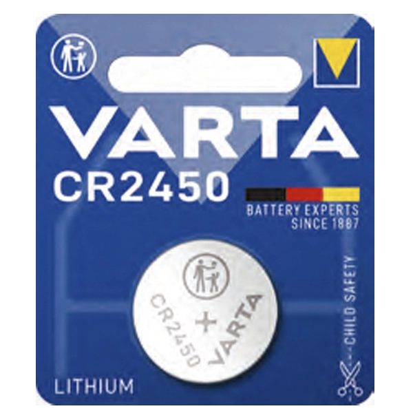 PILA DE LITIO VARTA 2450 BL1