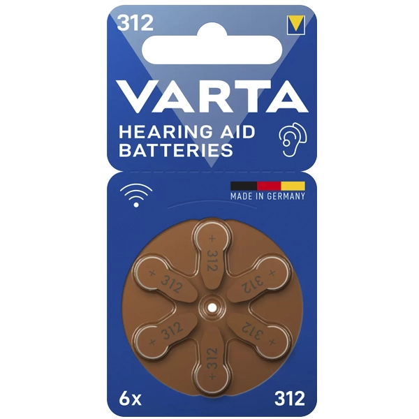 PILA AUDIFONO VARTA 312