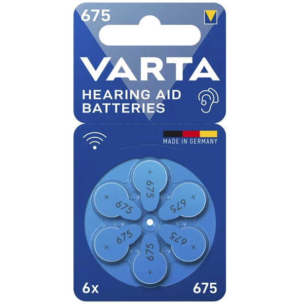 PILA AUDIFONO VARTA 675