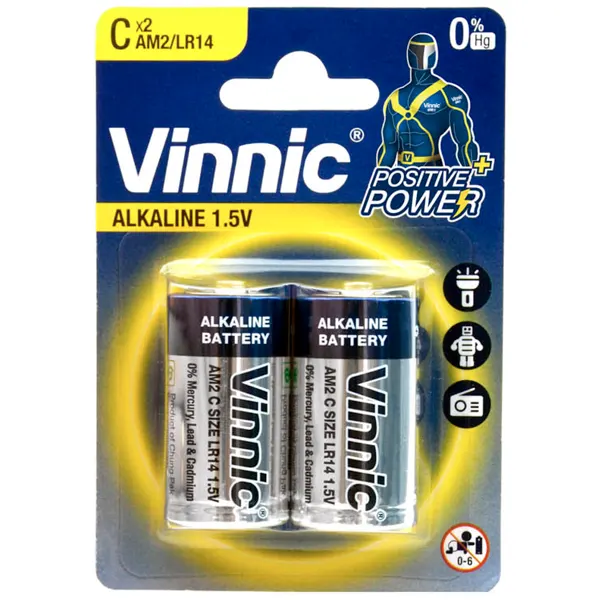 PILA ALCALINA C VINNIC
