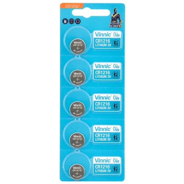 PILA LITIO BOTON VINNIC CR1216