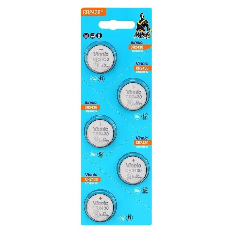 PILA LITIO BOTON VINNIC CR2430