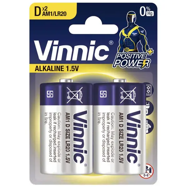 PILA ALCALINA D VINNIC