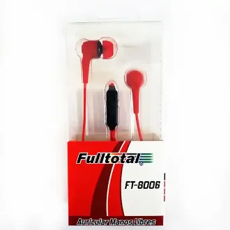 AURICULAR FULLTOTAL FT-8006 M. LIBRES