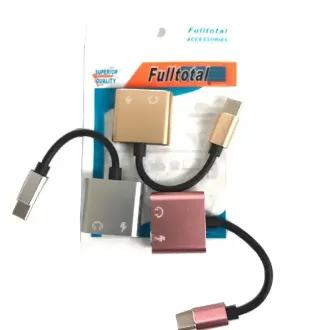 ADAPTADOR TYPE C - JACK + CHARGING