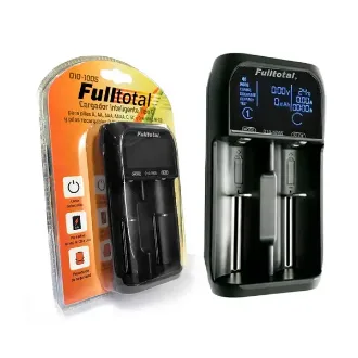 CARGADOR INTELIGENTE AA-AAA-AAAA-C-D-LITIO ION Y PILAS 3.6 USB-C