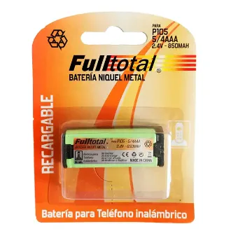 BATERIA TEL. P105 FULLTOTAL 2X5/4 AAA 850 MAH
