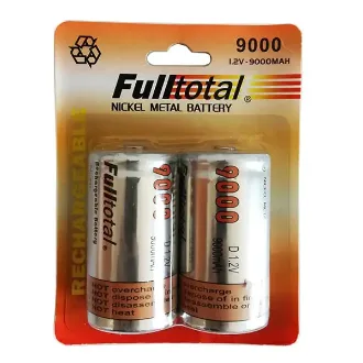 PILA D FULLTOTAL NI.MH .9000 MAH.