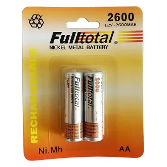 PILA AA FULLTOTAL NI.MH. 2600 MAH.