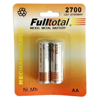 PILA AA FULLTOTAL NI.MH. 2700 MAH.